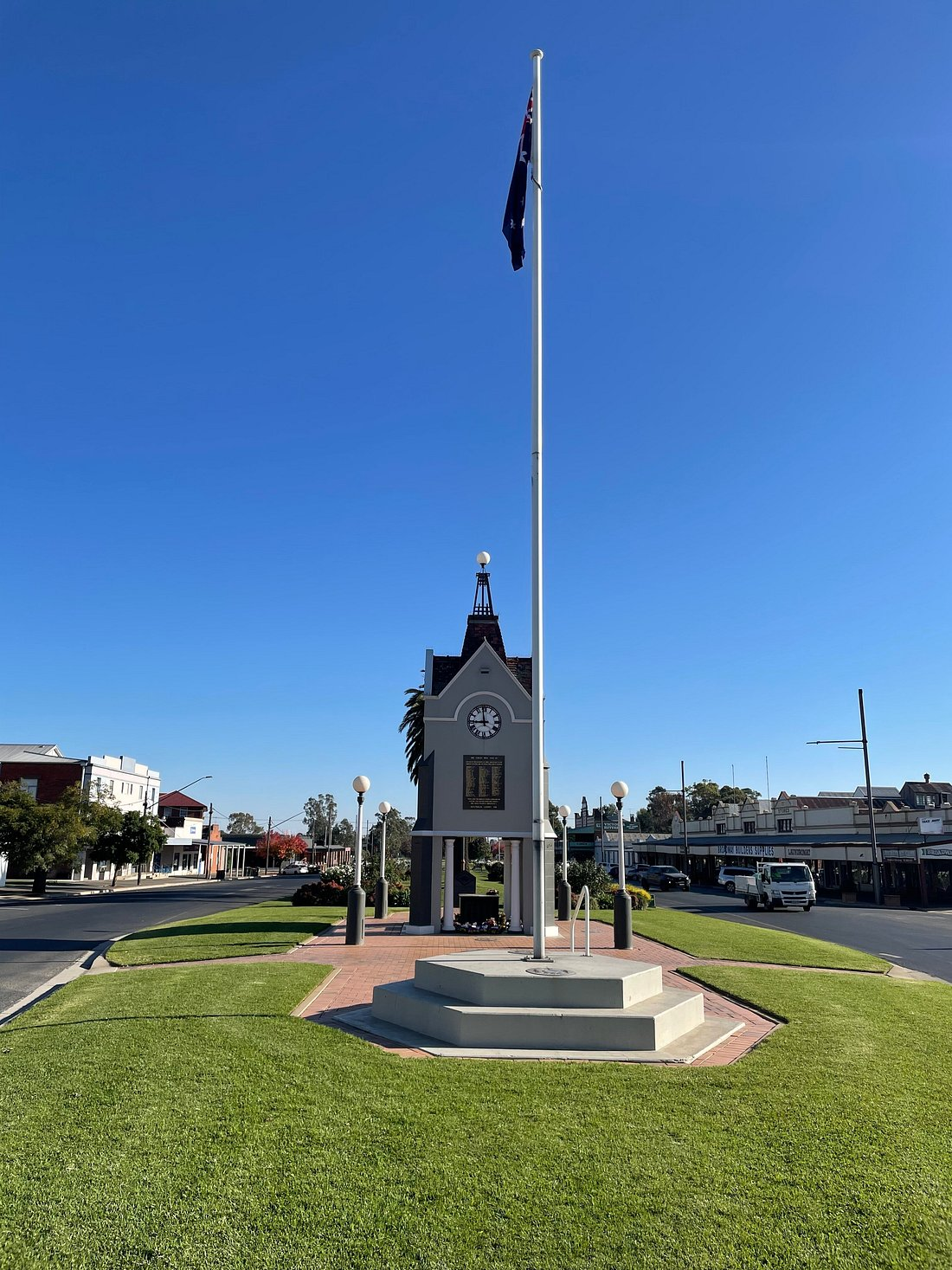 Junee NSW town centre with local businesses and streetscape