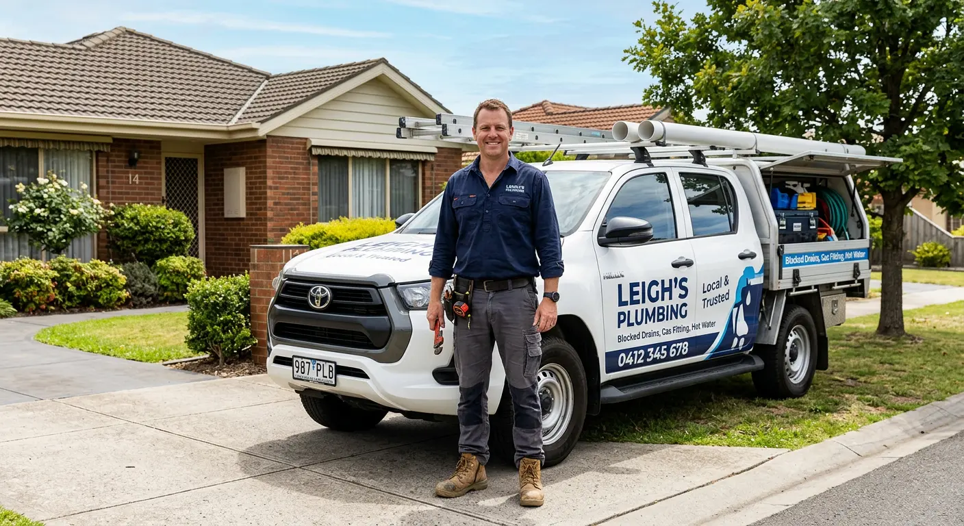 Australian plumbing business owner