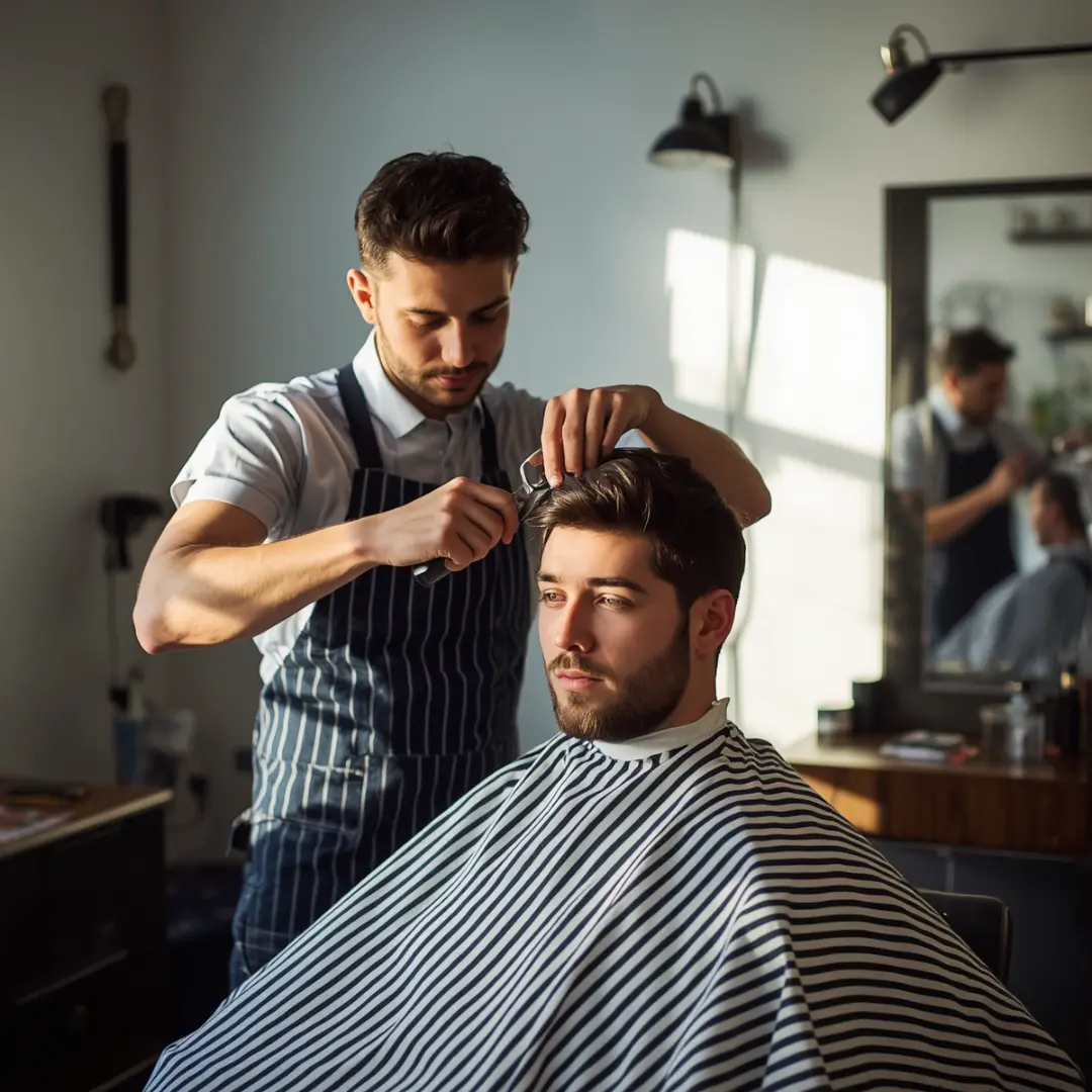 Australian barber business owner